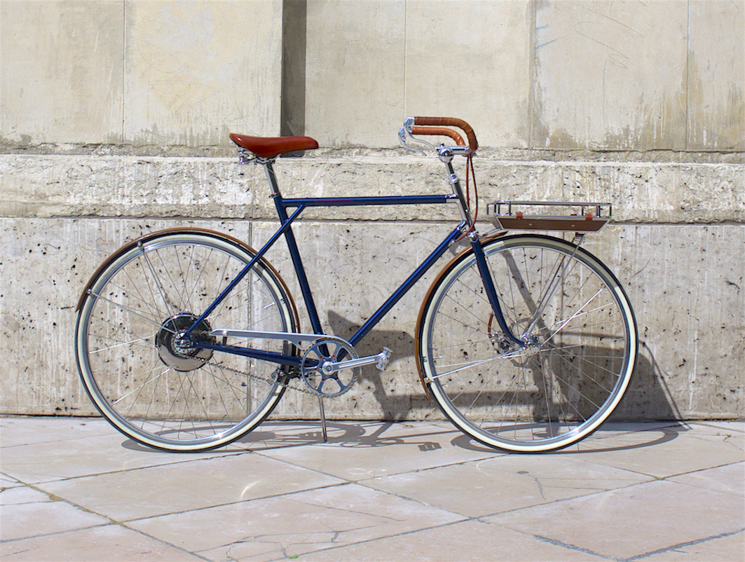 Henri the city bike the joy of custom made Maison Tamboite Paris